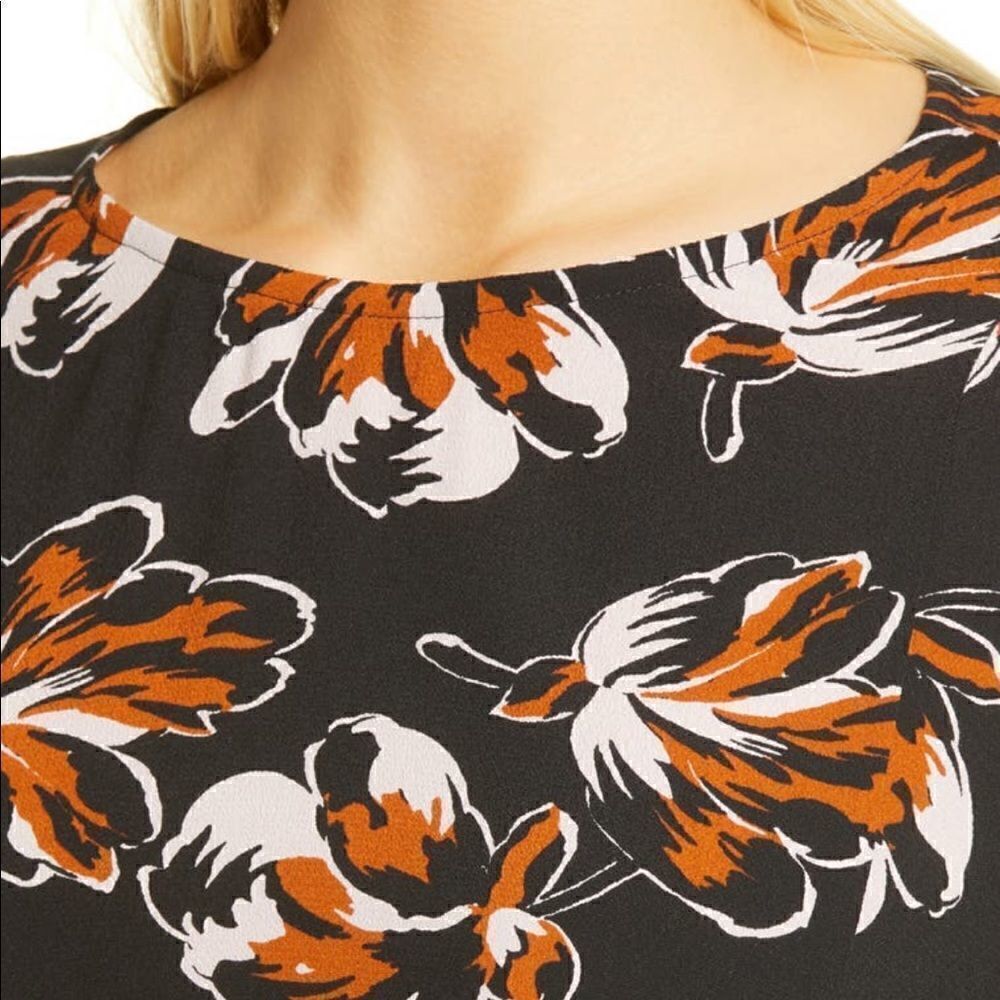 Madewell Women’s oversized sleeveless floral print viscose top size S, NWT - Picture 4 of 11